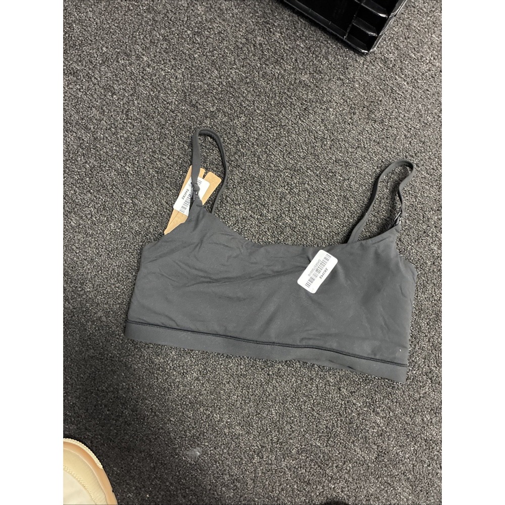Skims Fits Everybody Maternity Pumping Scoop Bralette BR-SCP-9183 Onyx Medium